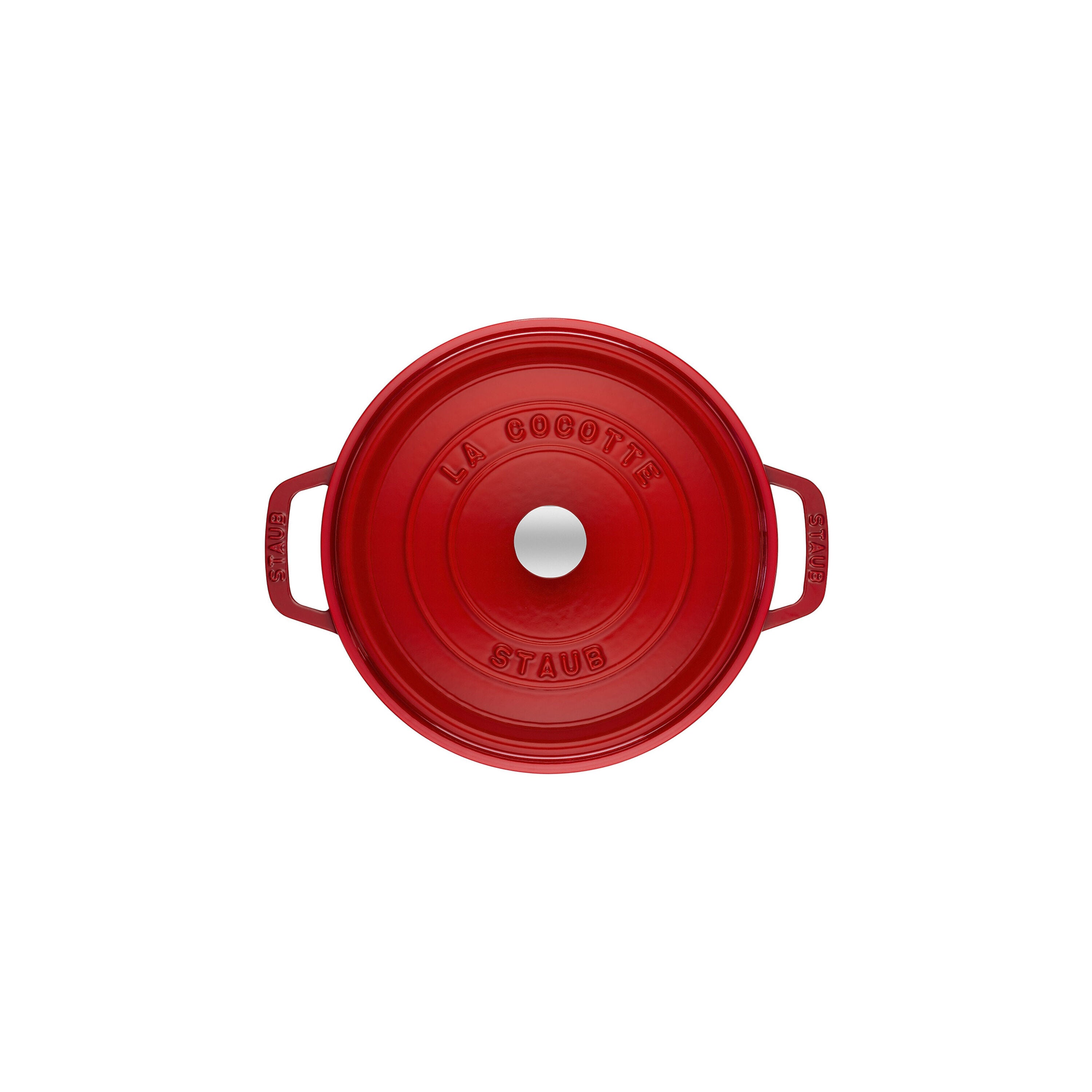 Staub La Cocotte 24 cm Cherry litoželezna kozica s pokrovom