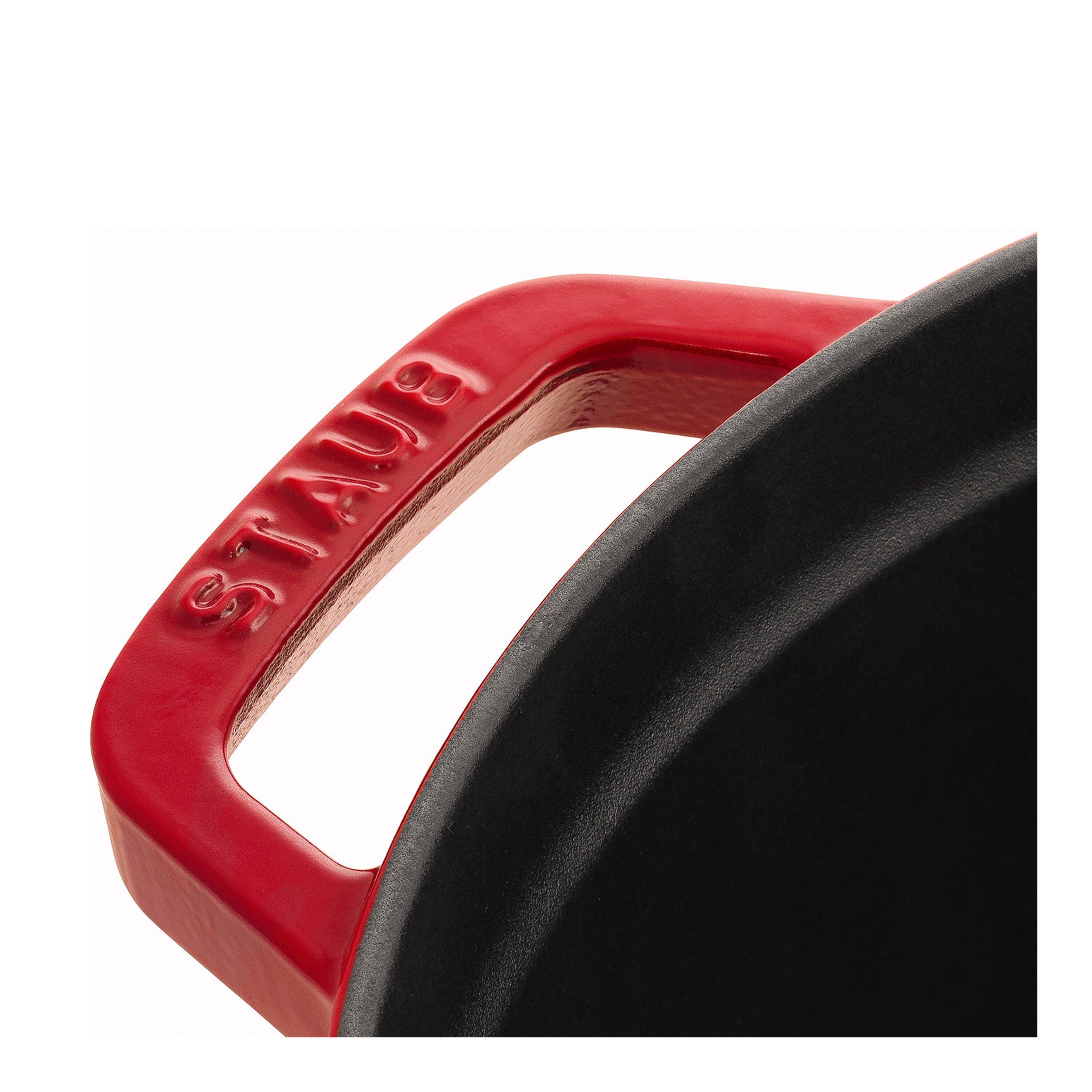 Staub La Cocotte 24 cm Cherry litoželezna kozica s pokrovom