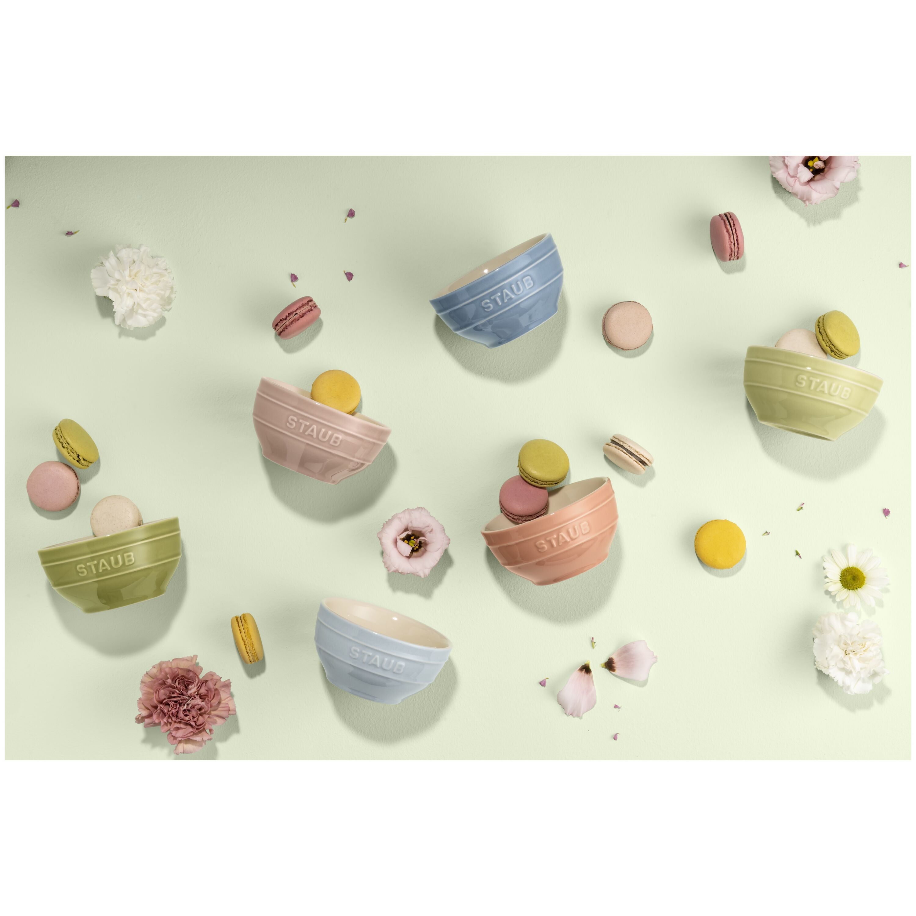 Staub Bowl set macaron, / 6-pcs | ceramic