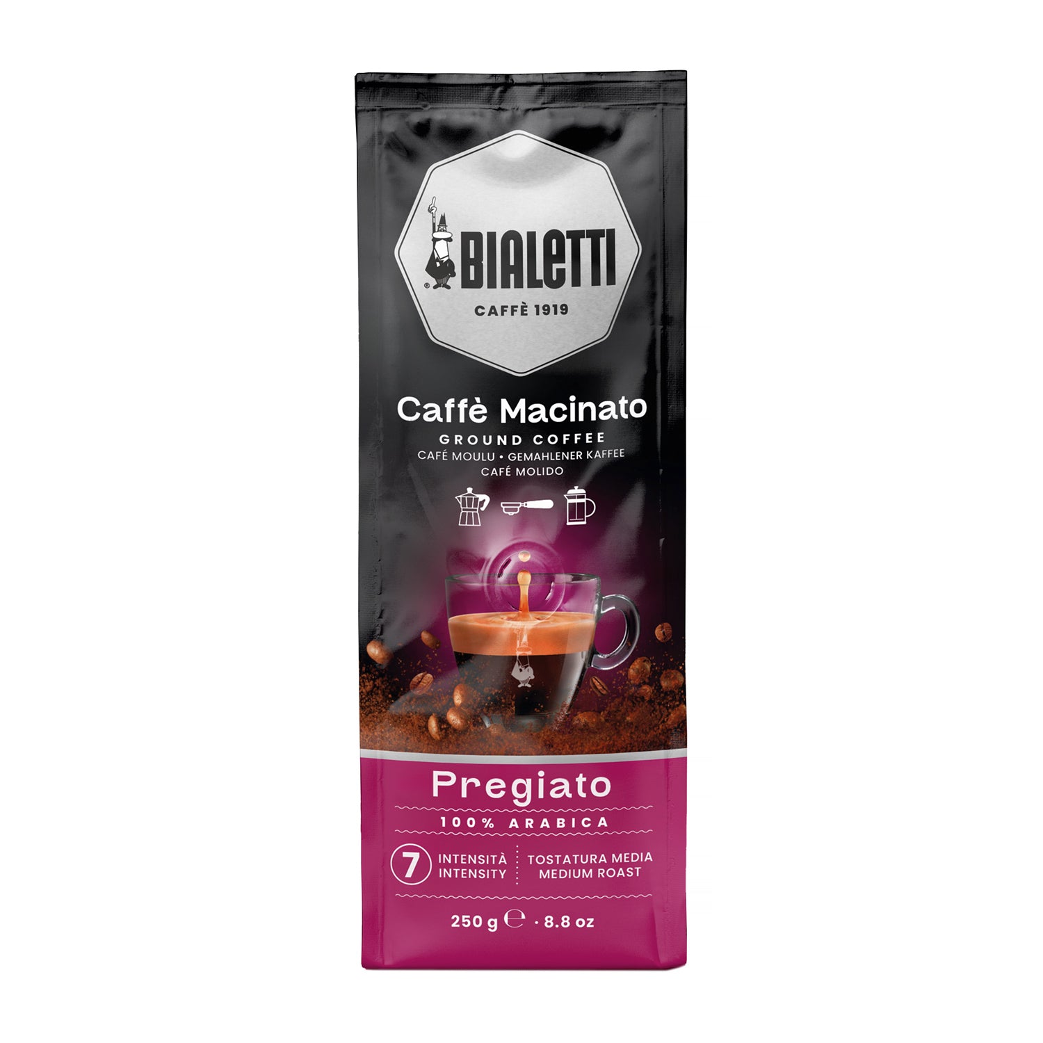 Bialetti Bialetti - Caffe Macinato Pregiato Espresso 250g