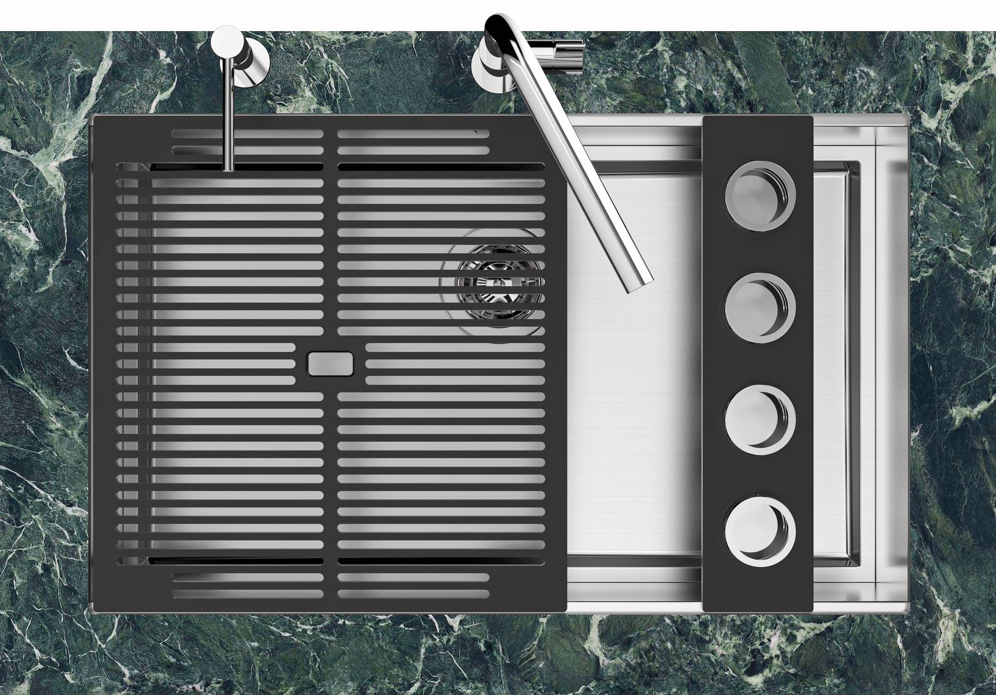 Foster Sudopera Quadra EVO Gun Metal 1257 056 - 9