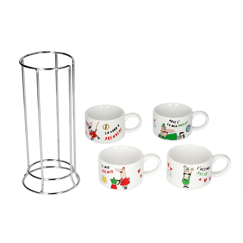 Bialetti Italia – set od 4 cappuccino šoljice