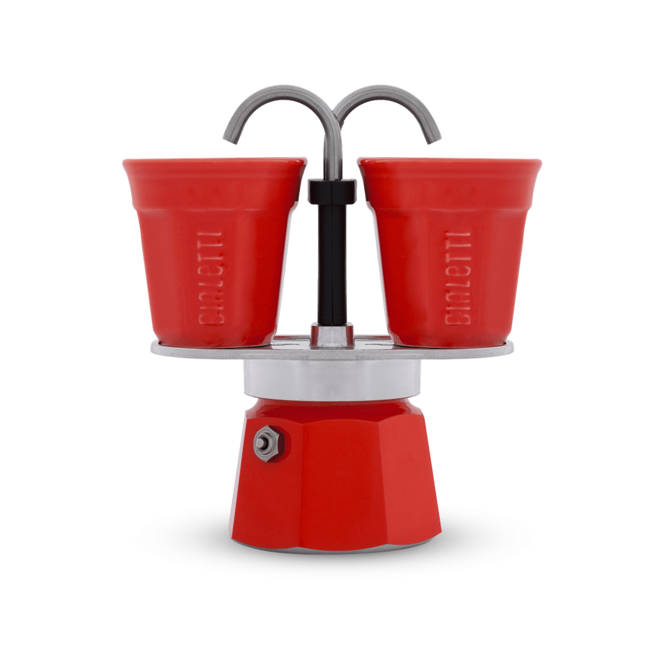 Bialetti Set Mini Express Crveni + 2 Šoljice