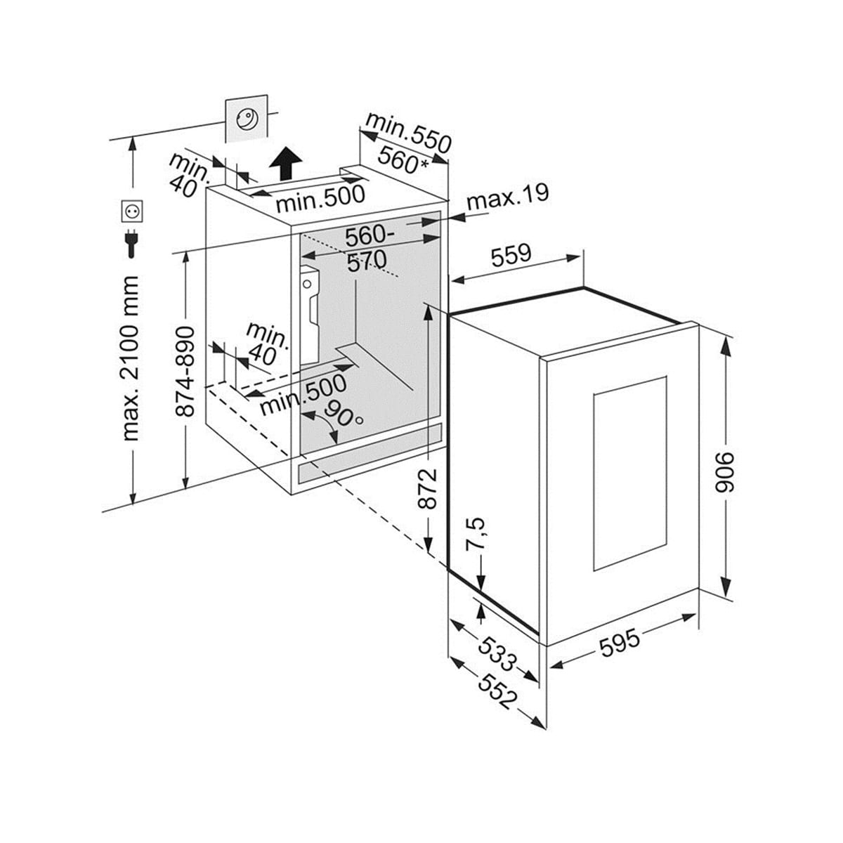 LIEBHERR EWTgb 1683 Vinidor