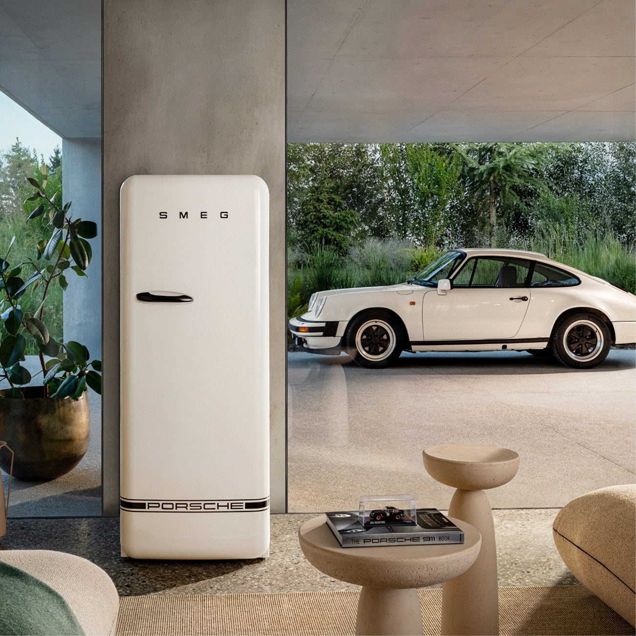 Smeg FAB28RDPCW6 Carrara White