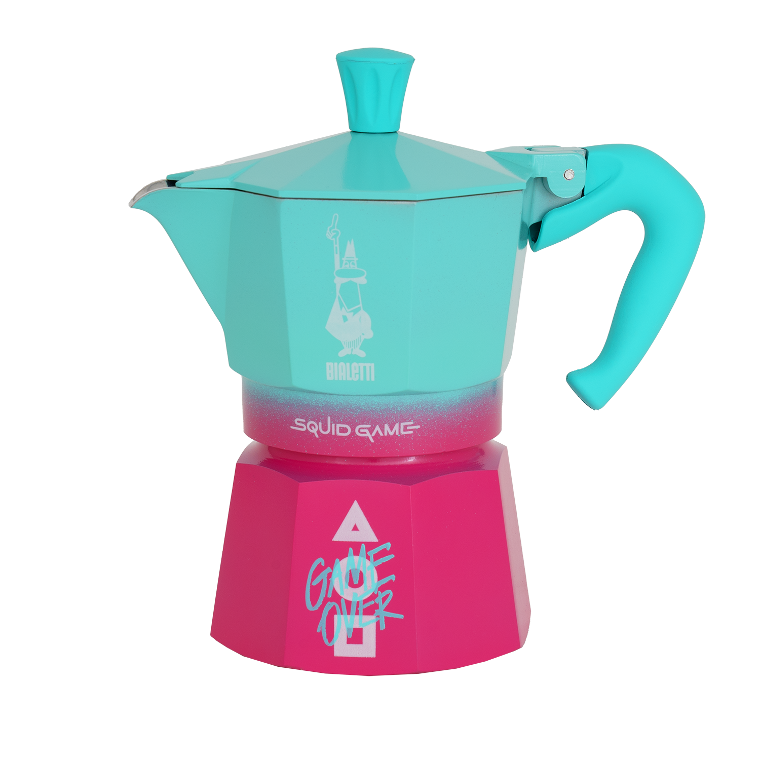 Bialetti x Sguid Game Moka Express