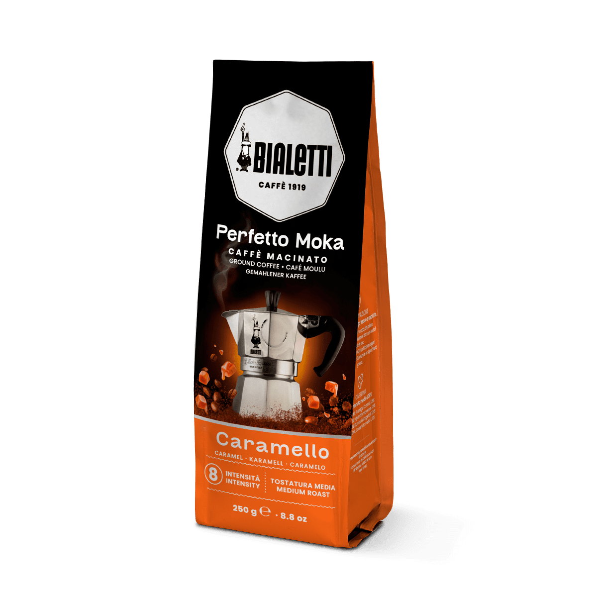 Bialetti Perfetto Moka Caramello mlevena kafa 250 g