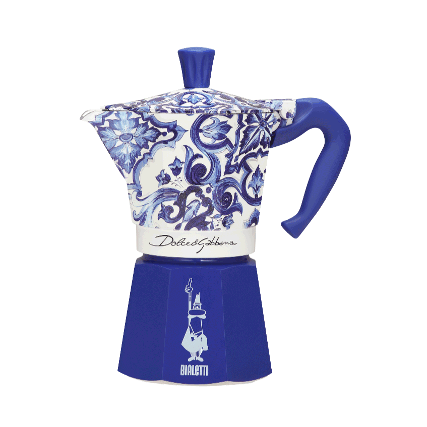 Bialetti Moka Express Dolce&Gabbana Blu Mediterraneo