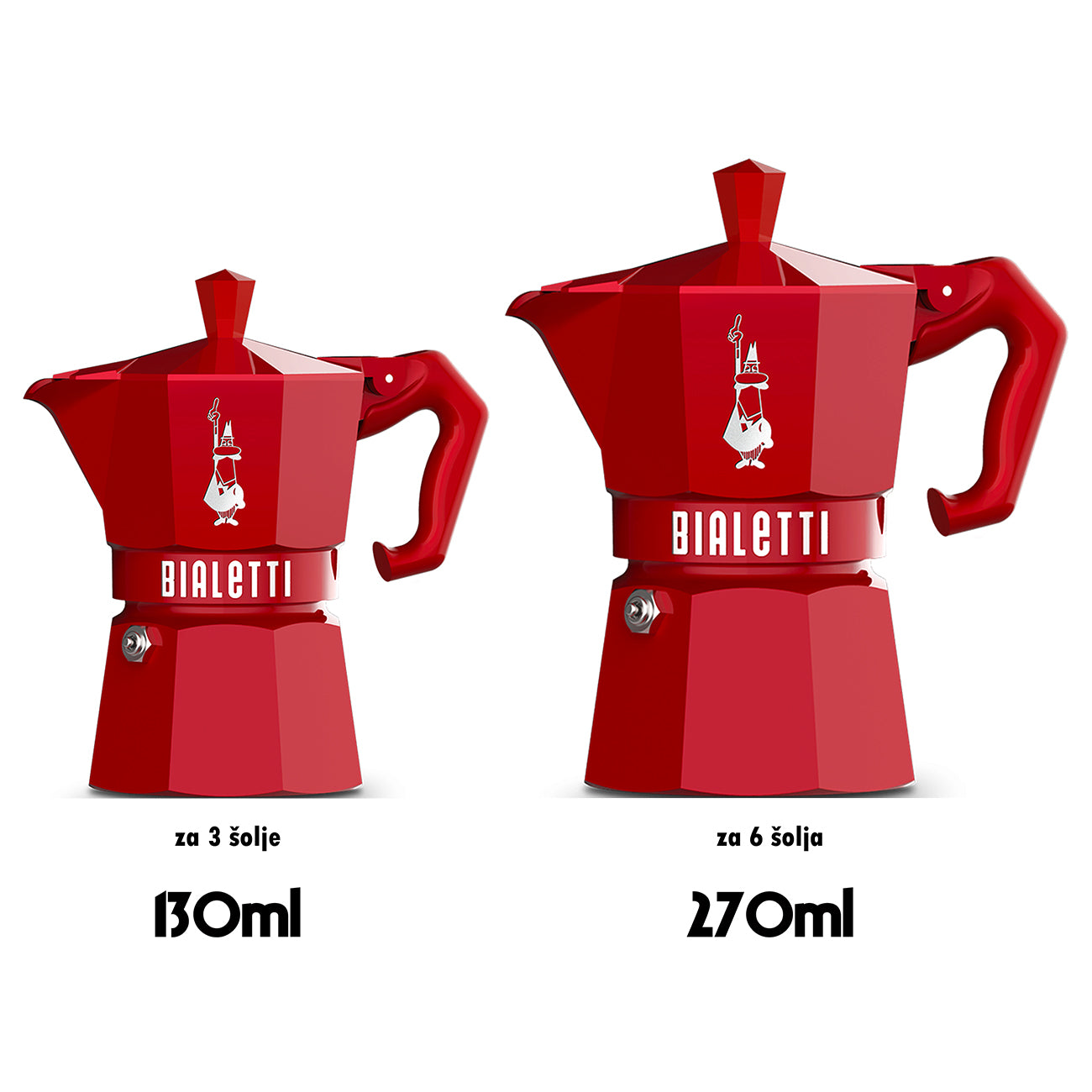 Bialetti Moka Exclusive red