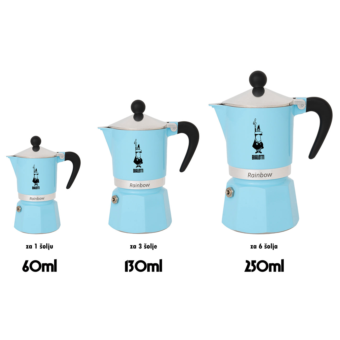 Bialetti Rainbow Plava